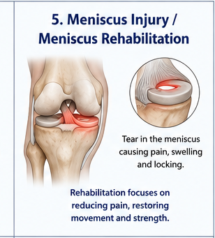 Physiotherapist assisting knee rehabilitation