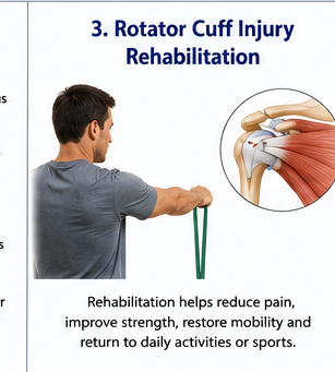 Rotator cuff injury rehabilitation