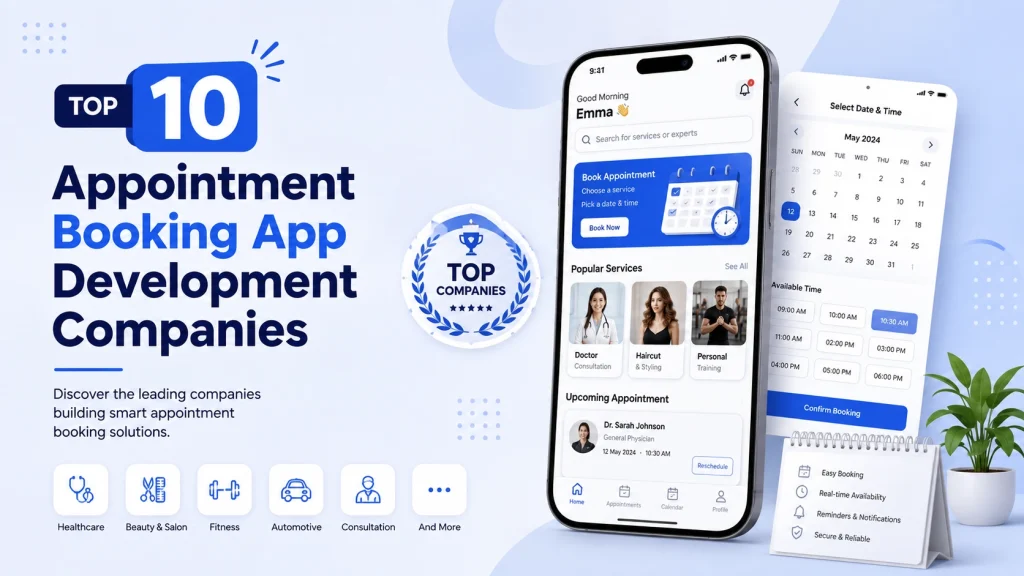 Top 10 Appointment Booking App Development Companies in Chennai (2026)